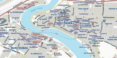 מפה של דובאי דיירה